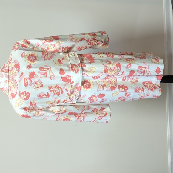 1 Madison Floral Button-Up Coat - Picture 3 of 8